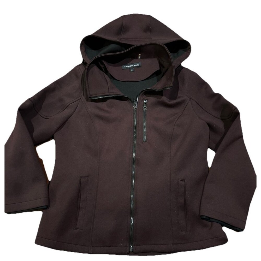 Andrew Marc Women’s XXL Plum Sporty Stretch Jacket New No Tags
